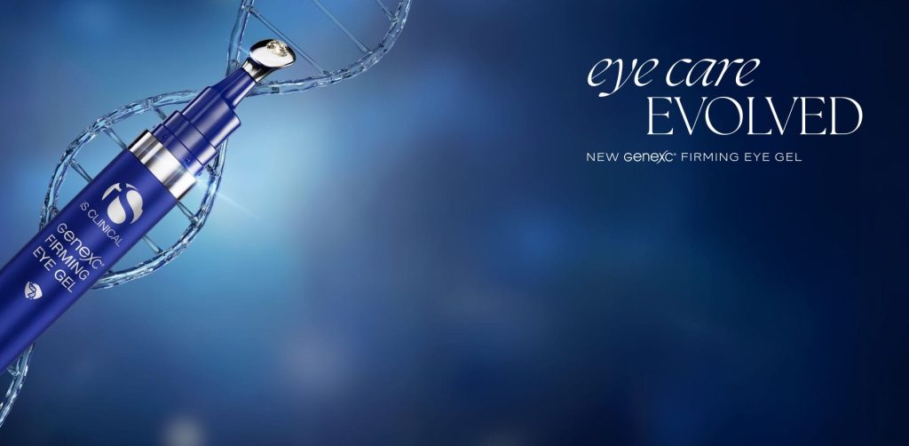 GeneXC Firming Eye Gel Launch – Social – Teams Background